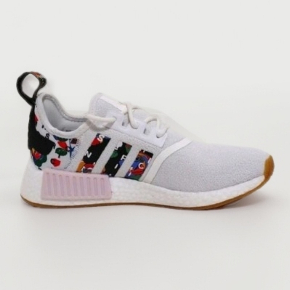 Adidas x Rich Mnisi NMD R1 Sneakers Cloud White BOOST Sustainable US 8 Low Top